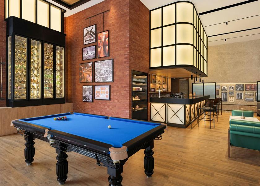 Maharashtra Nashik InterMezzo, Billiards table at Lobby level