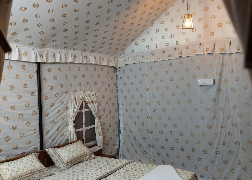 Maharashtra Alibaug Luxury Swiss Tent With Bath Tub (AC)