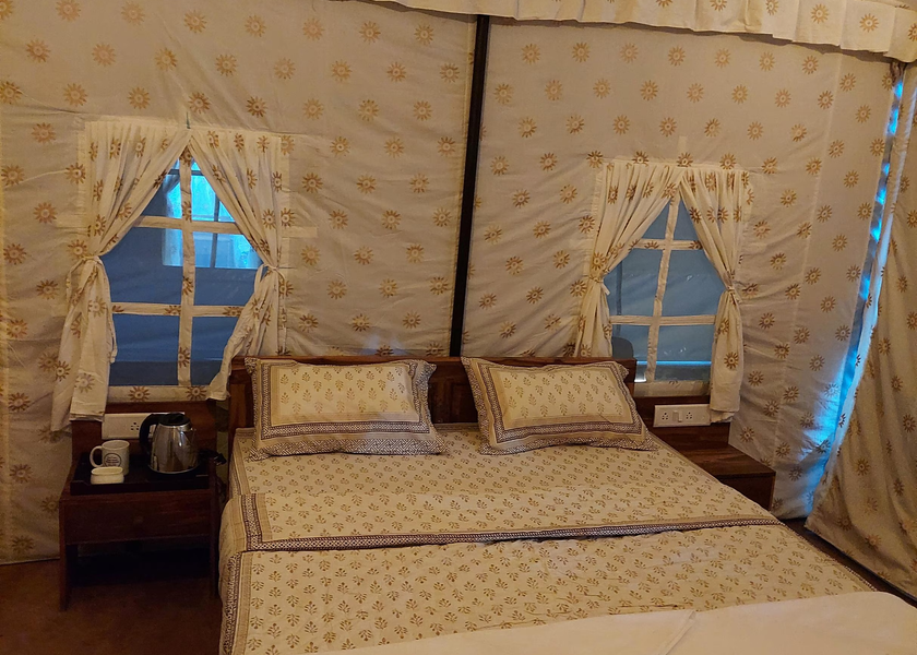 Maharashtra Alibaug Luxury Swiss Tent With Bath Tub (AC)