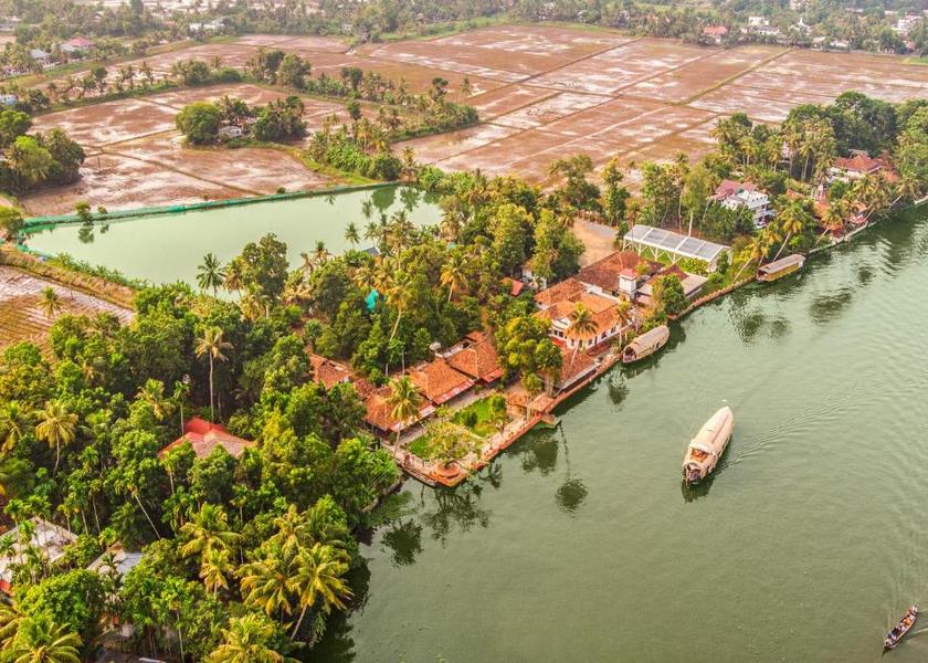 Kerala Alleppey Hotel View