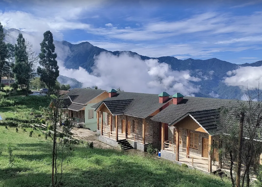 Sikkim Aritar Hotel View