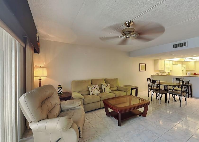 Florida Daytona Beach Shores Living Area