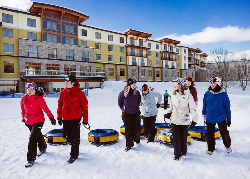Snow tubing