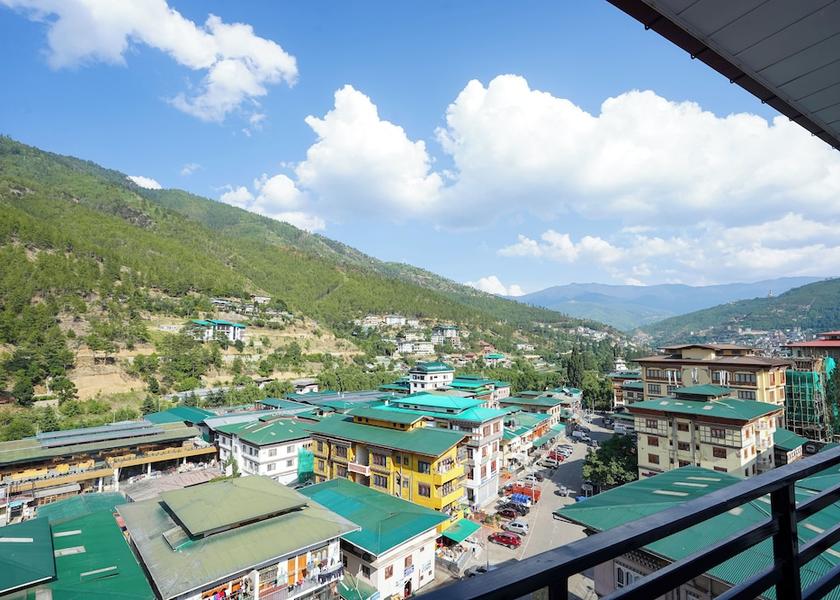 Thimphu Thimphu City view