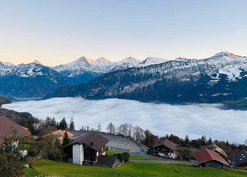 Canton of Bern Beatenberg View from property