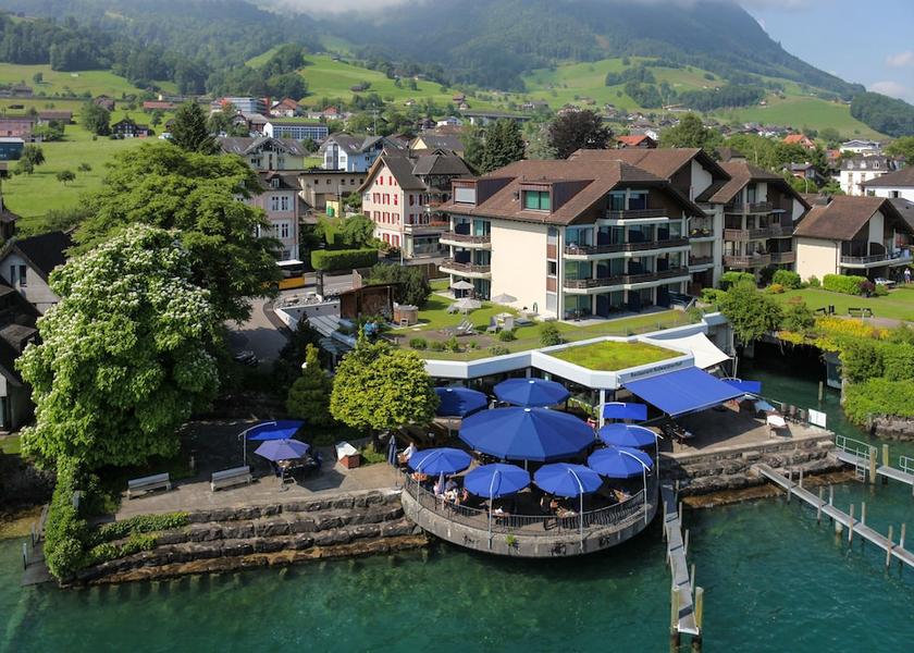 Canton of Nidwalden Beckenried Aerial view