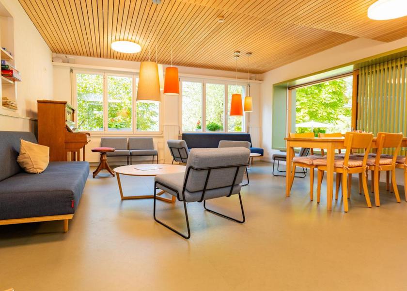 Canton of Bern Brienz shared lounge/tv area