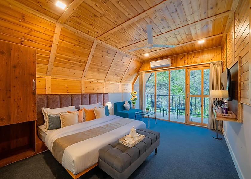 Uttarakhand Narendranagar Executive room with Balcony and Forest view