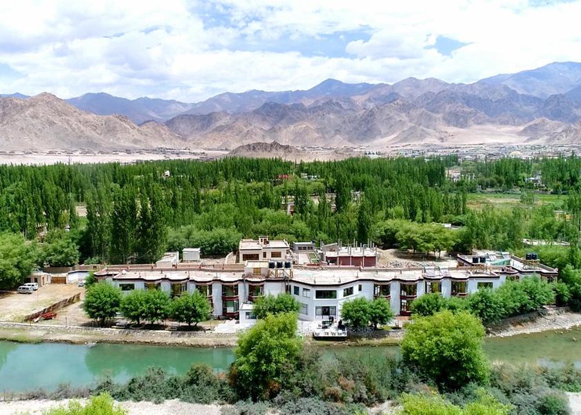 Ladakh Leh Hotel View