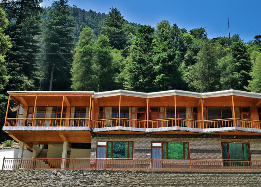 Himachal Pradesh Jibhi Hotel Exterior