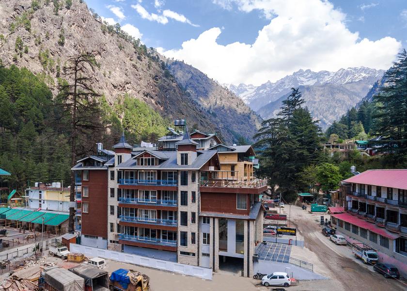Himachal Pradesh Kasol Hotel View