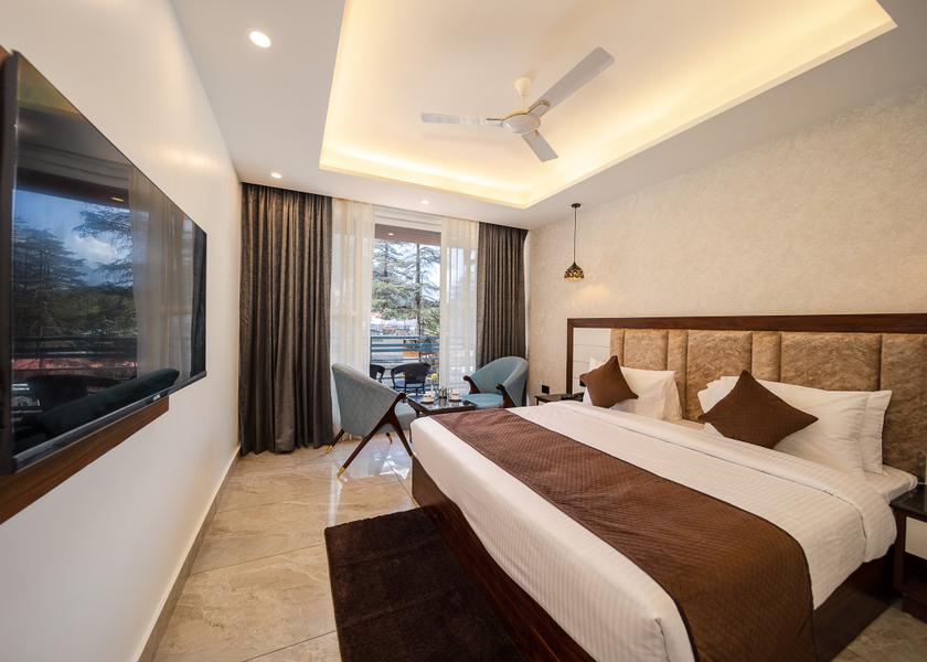 Himachal Pradesh Kasol Deluxe Room with Balcony