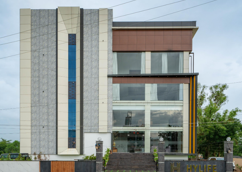 Telangana Mancherial Hotel Exterior