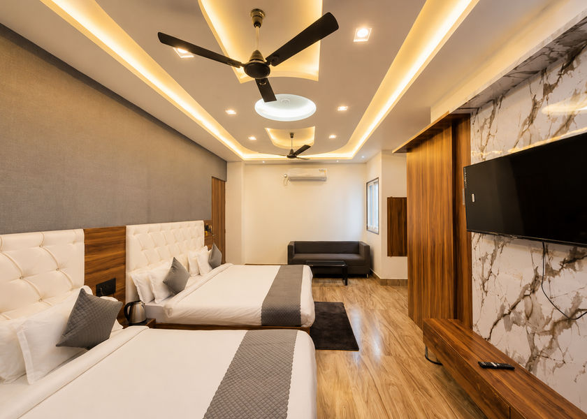 Uttar Pradesh Vrindavan Family Room