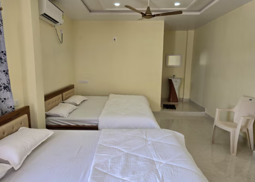 Andhra Pradesh Bhadrachalam Family Room Two King Beds