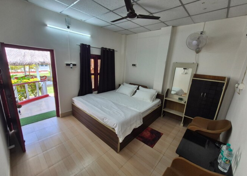 West Bengal Tajpur Double Deluxe Room with Balcony