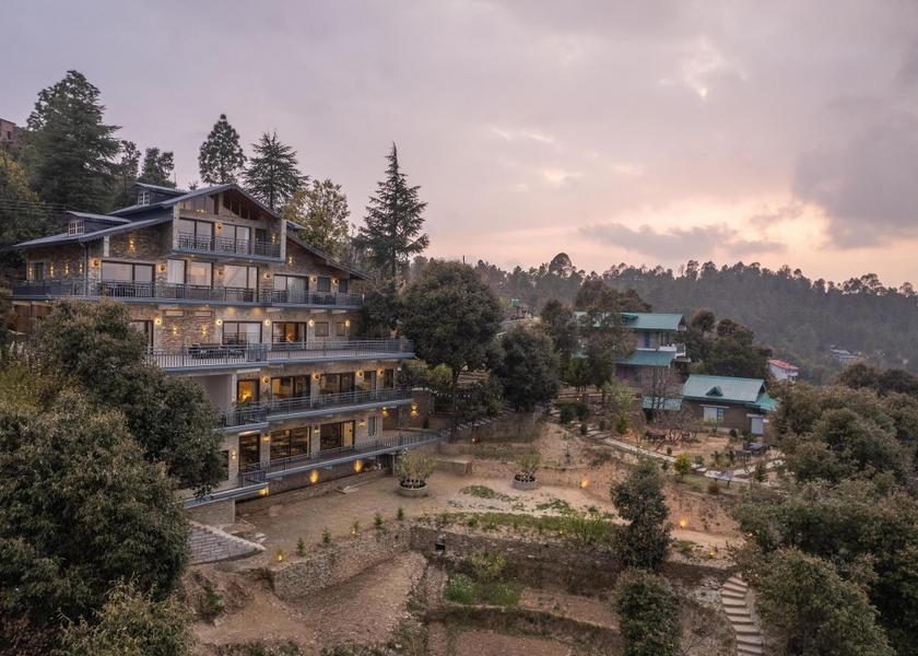 Uttarakhand Mukteshwar Hotel View