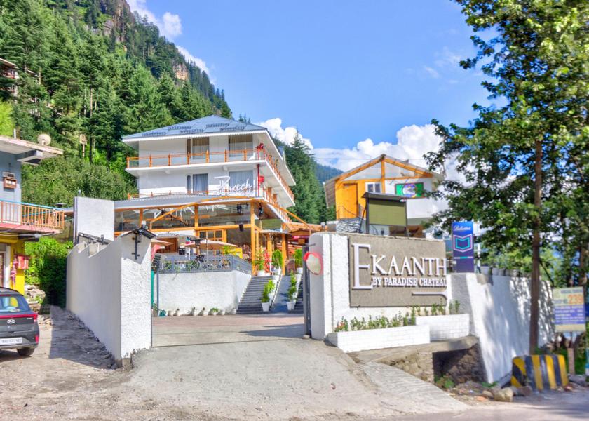 Himachal Pradesh Manali Hotel Exterior