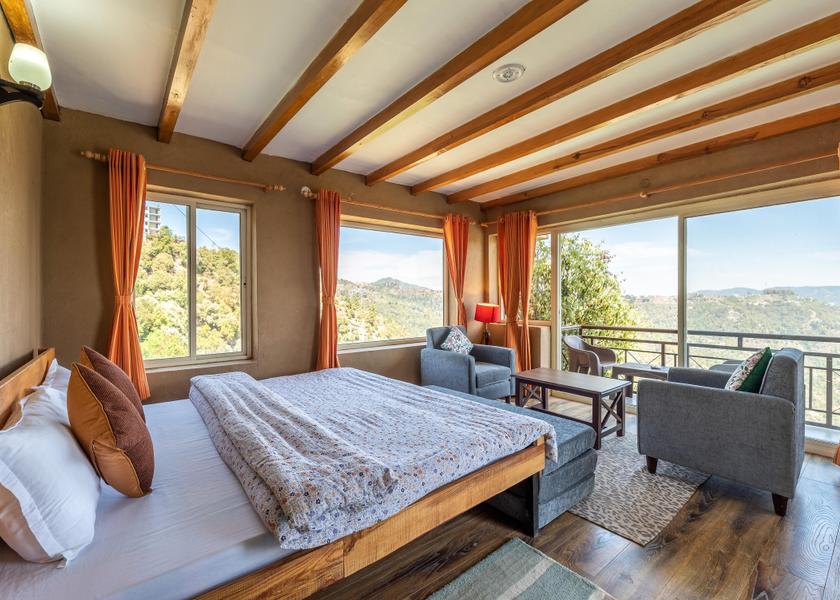 Uttarakhand Mukteshwar Deluxe Room