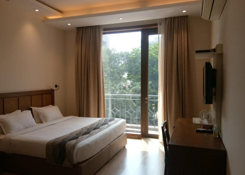 Delhi Delhi Deluxe Double Room With Balcony