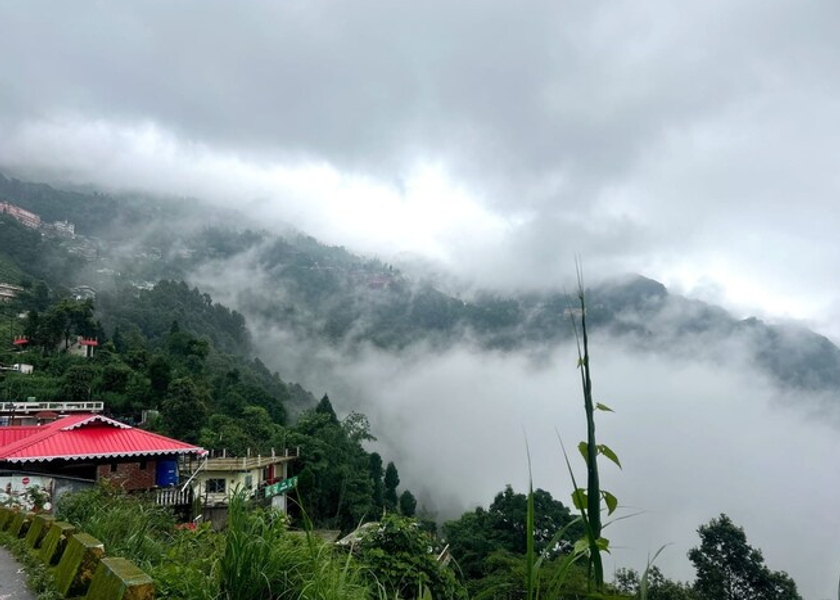 West Bengal Sittong Hotel View