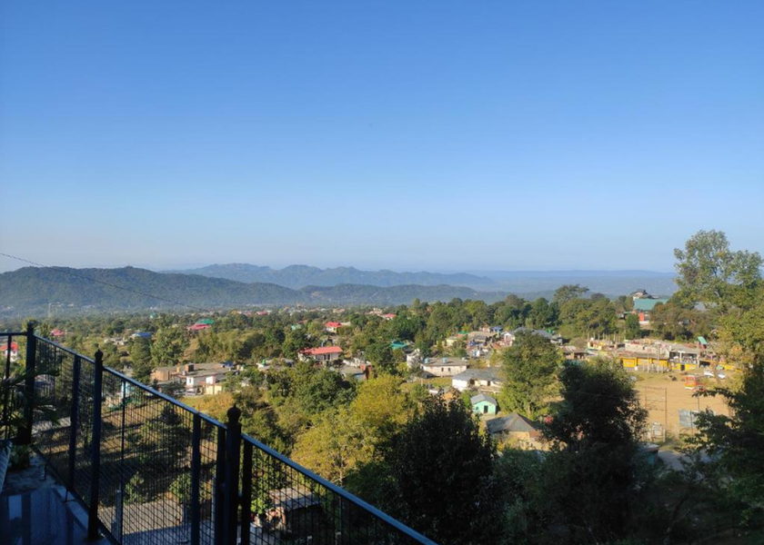 Himachal Pradesh Bir Hotel View