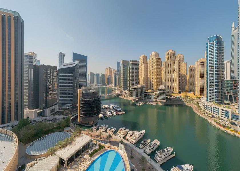 Dubai Dubai View from Property