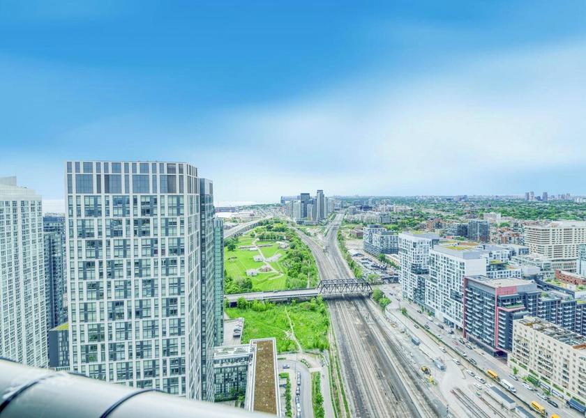 Ontario Toronto City View from Property