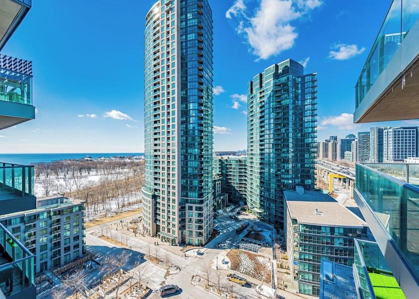 Ontario Toronto View from Property