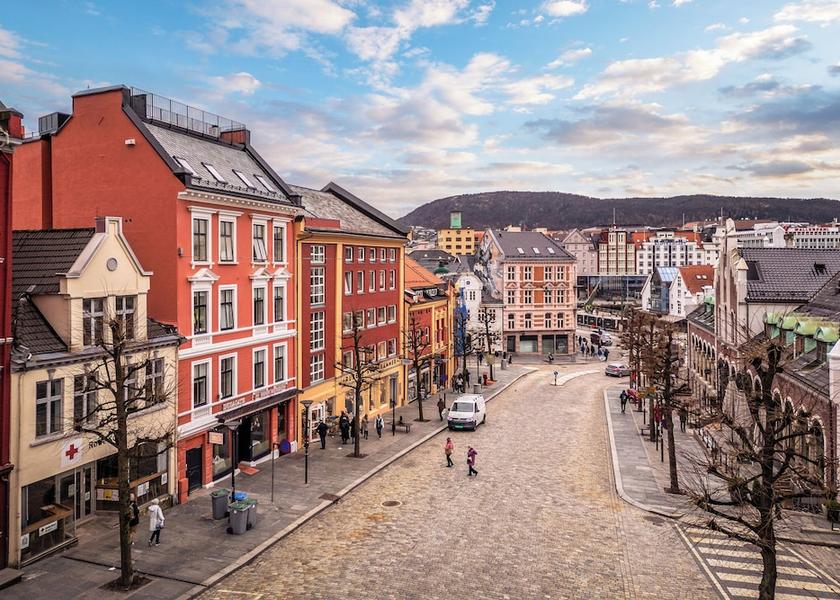 Hordaland (county) Bergen Facade
