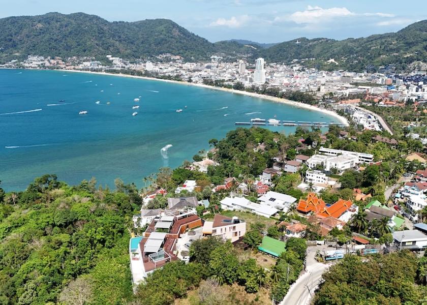 Phuket Patong Aerial View