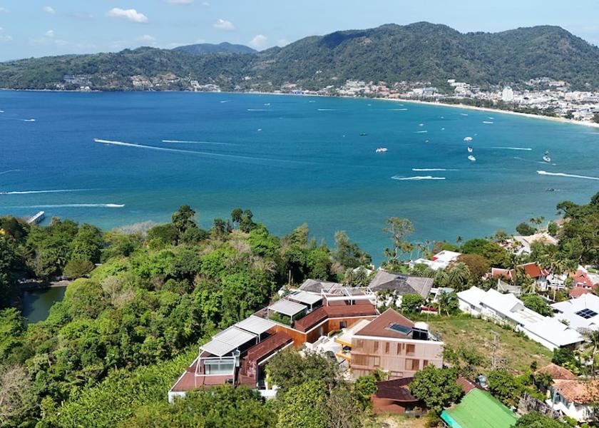 Phuket Patong Aerial View