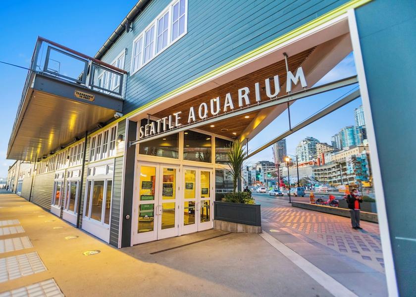 Washington Seattle Aerial View