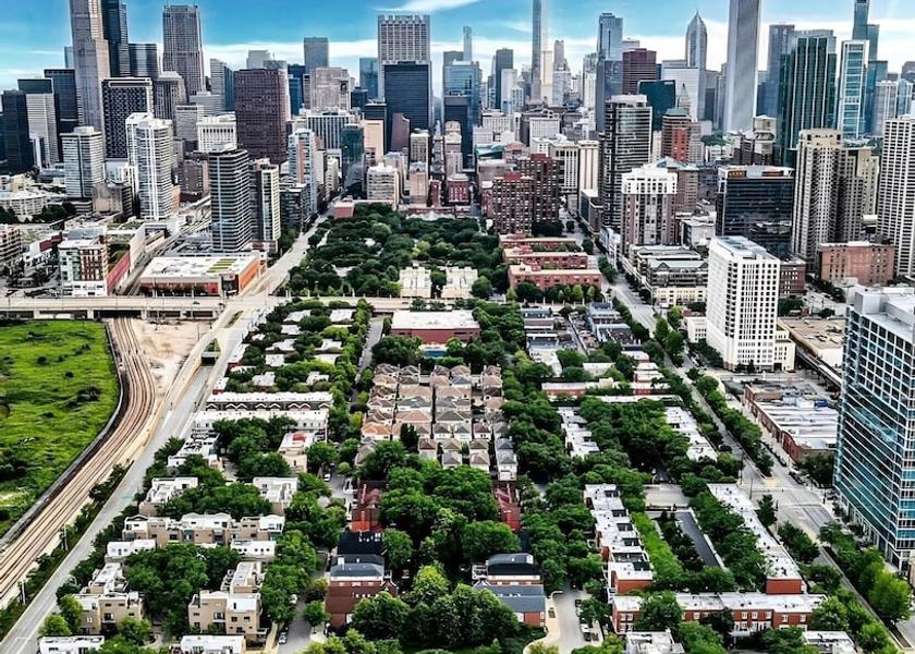 Illinois Chicago Children's Play Area