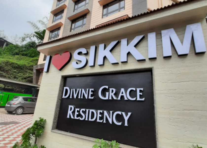 Sikkim Gangtok Hotel Exterior