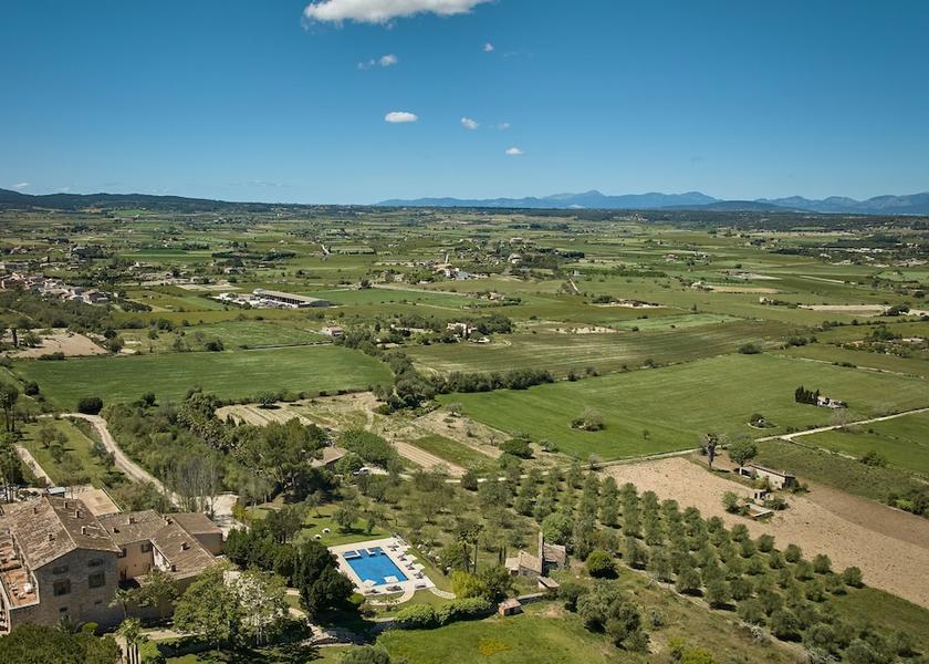 Balearic Islands Montuiri Aerial view