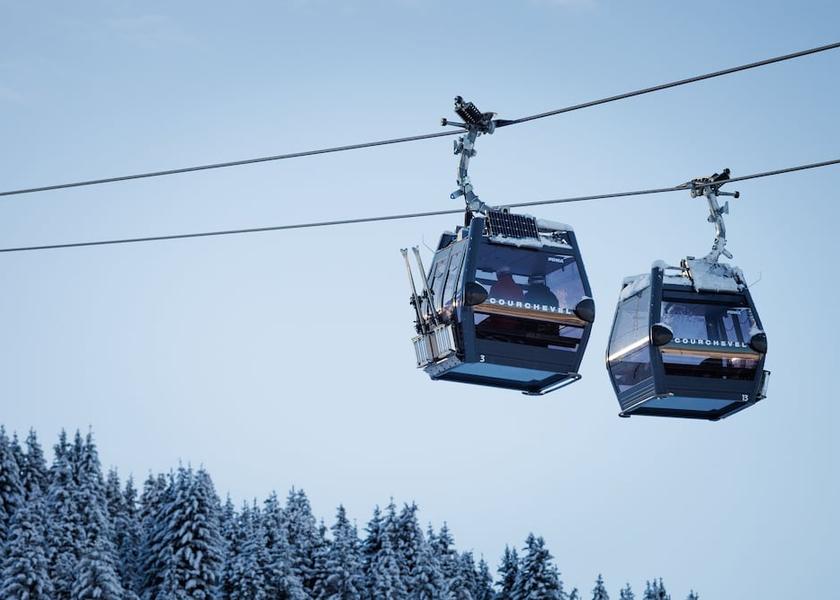 Auvergne-Rhone-Alpes Courchevel Skiing