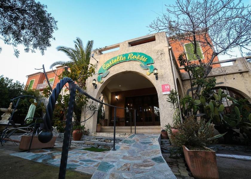 Corsica Lucciana Exterior Detail