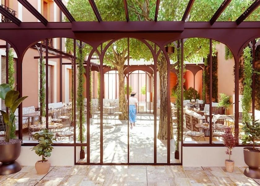 Auvergne-Rhone-Alpes Aix-Les-Bains Terrace