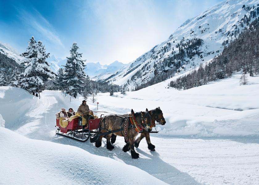 Graubuenden Sils im Engadin-Segl Horse Riding