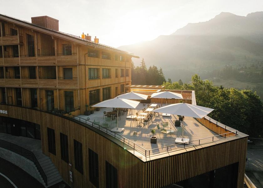 Canton of Bern Adelboden Terrace