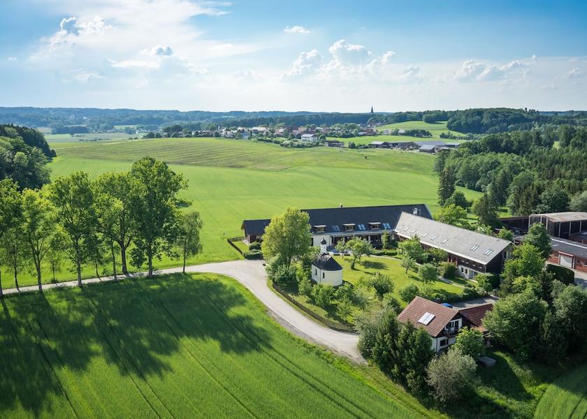 Bavaria Eresing Aerial View