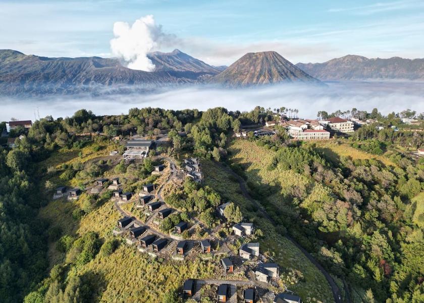 East Java Ngadisari Land View from Property