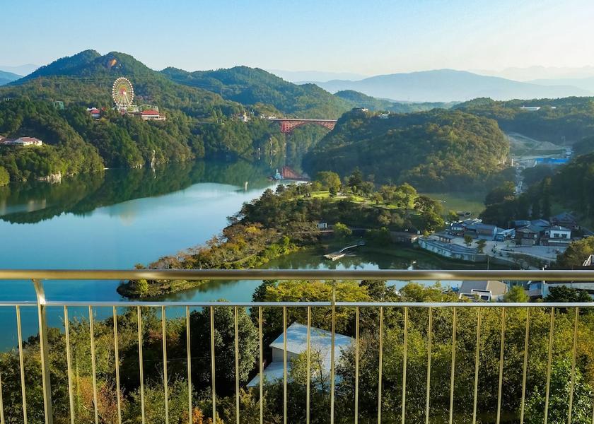 Gifu Ena Balcony View