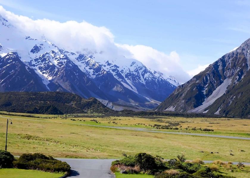 Canterbury Mount Cook View From Room