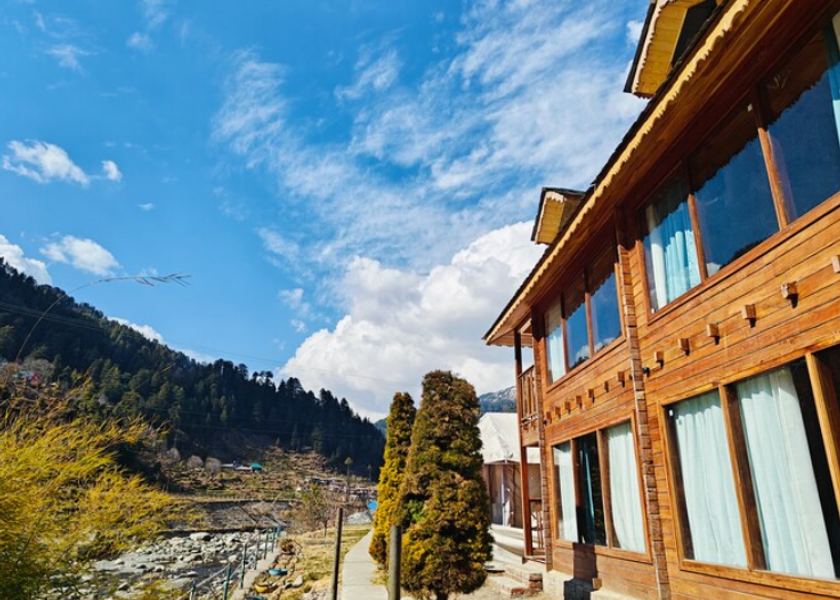 Himachal Pradesh Barot Hotel View