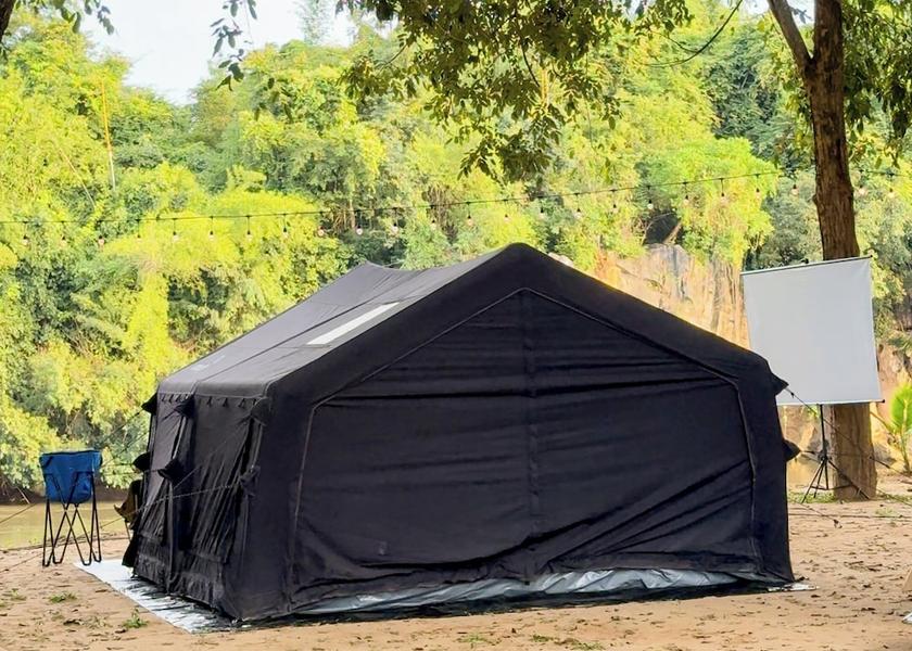 Kanchanaburi Province Sai Yok Aerial View