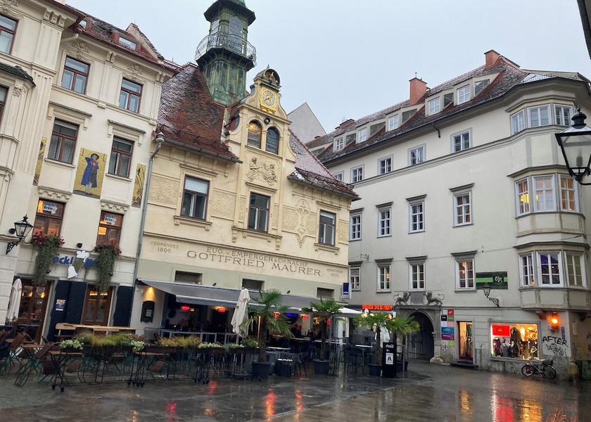 Styria Graz Exterior Detail