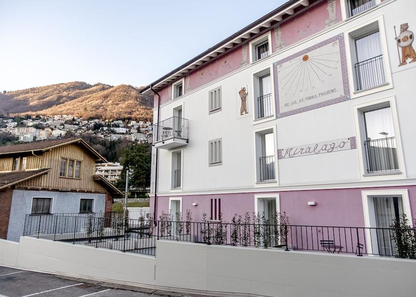 Canton of Ticino Muralto Exterior Detail