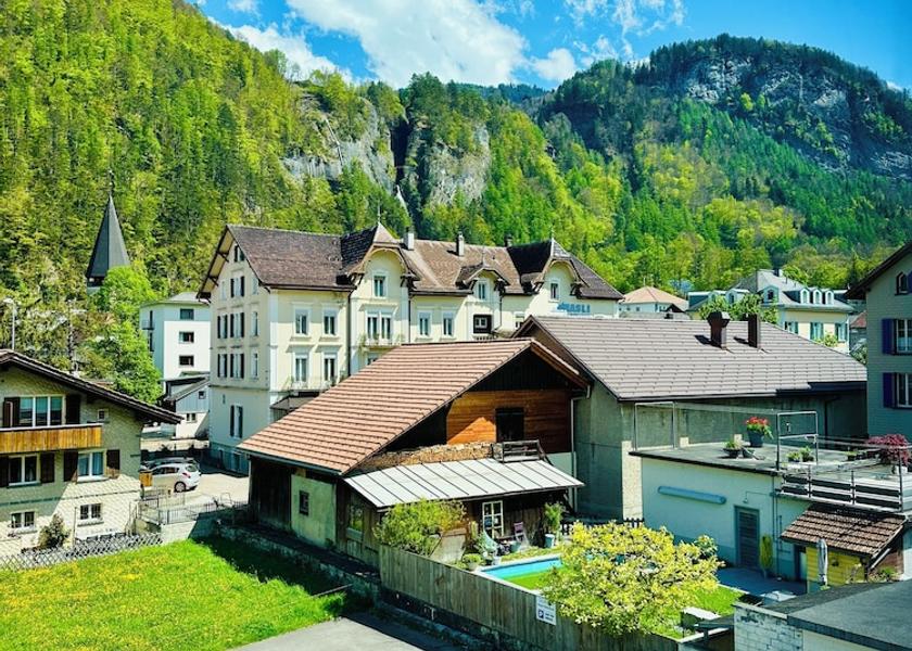 Canton of Bern Meiringen View from property